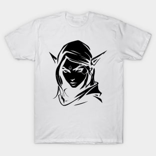 Minimalist Vector Elven Rogue T-Shirt